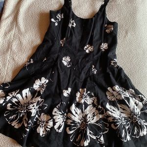 Black Floral Sundress